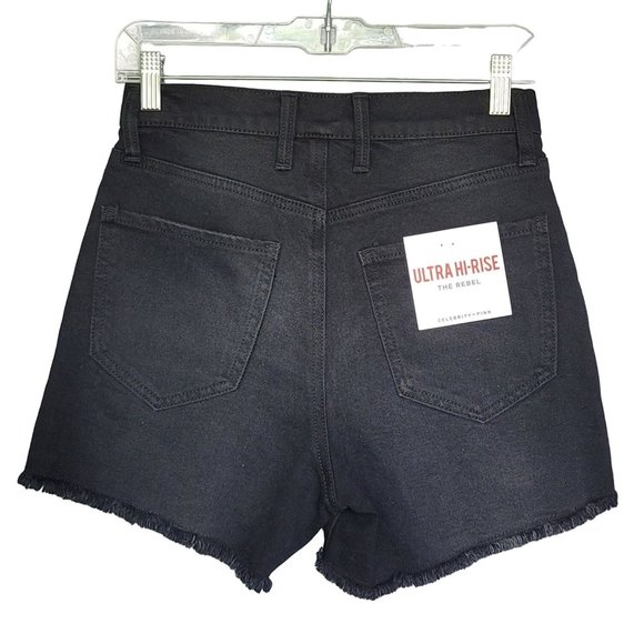 Celebrity Pink The Rebel Ultra High-Rise Denim Shorts. Size 5/27 - Picture 3 of 6